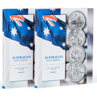 Australian 50 Cent Coin Folder