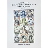 Australian Private Banknote 1817-1910