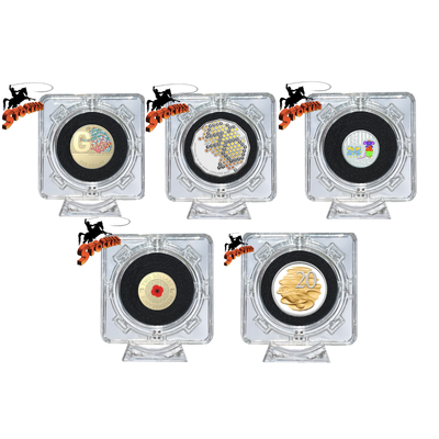 Stockade: 5x Australian Coin Display - Premium Spinner Multipack