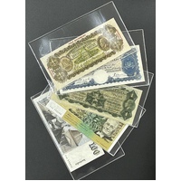 Semi Rigid Banknote Sleeve - Large