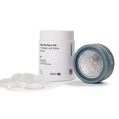 38mm Lighthouse Round Coin ULTRA Perfect Fit Capsules (Pack of 10)