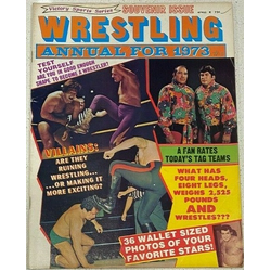 1973 Wrestling Annual Magazine Victory Sports Series Complete With All Cards