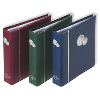 Numis Coin Album with 5 pocket sheets - Green