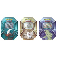 Pokemon TCG Triple Whammy Back Issue Collector Tin (Assorted)