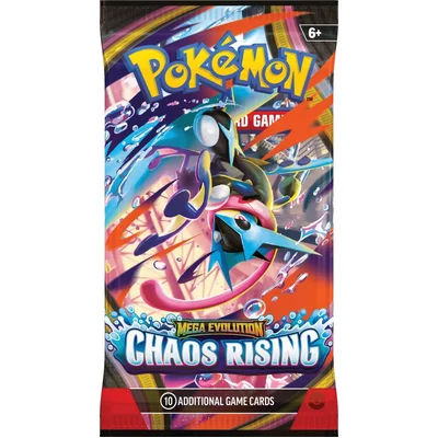 Pokemon: Mega Evolution - Chaos Rising Single Booster Pack