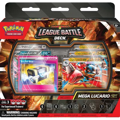 Pokemon: Mega Lucario ex League Battle Deck