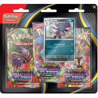 Pokemon: Mega Evolution - Phantasmal Flames Three Booster Blister pk