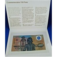 1988 - $10 Bicentennial in Folder
