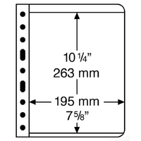 1 Pocket Vario Banknote Album Sleeve Pk 5
