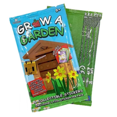 Grow a Garden - Collectible Stickers Card Pack