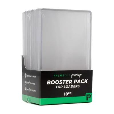 Palms Off Gaming Booster Pack Top Loaders Standard Size 10pc