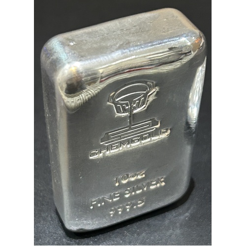 10 Ounce Fine Silver Bar