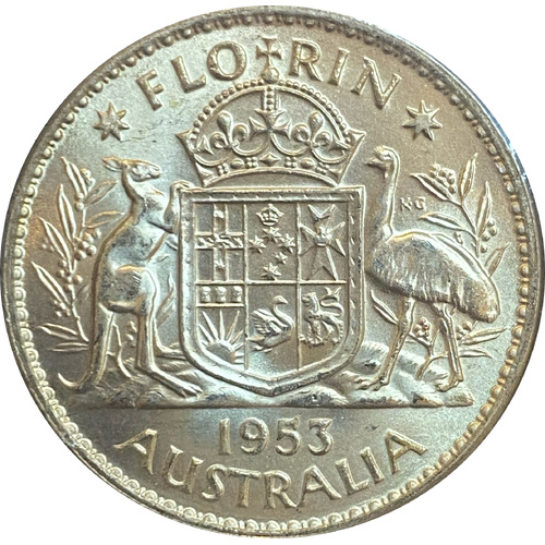 1953 Florin - First year of Queen Elizabeth