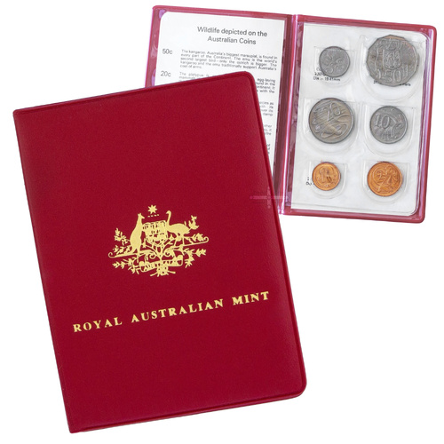 1969 Uncirculated Mint Set - Red Wallet