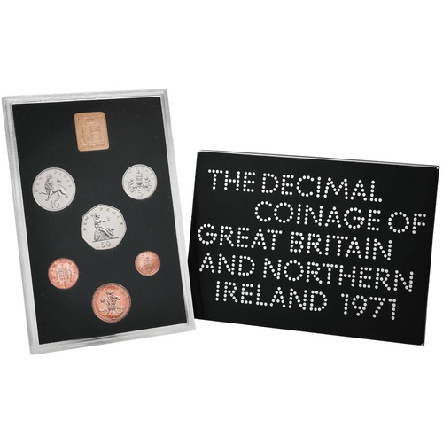 1971 United Kingdom Coinage of Great Britain & Northern Ireland - Proof Set