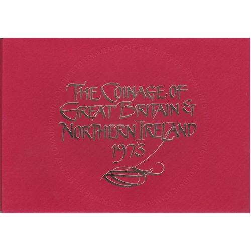 1973 United Kingdom Coinage of Great Britain & Northern Ireland - Proof Set
