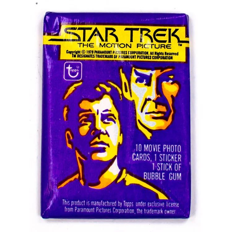 1979 Topps Star Trek: The Motion Picture Trading Card Pack