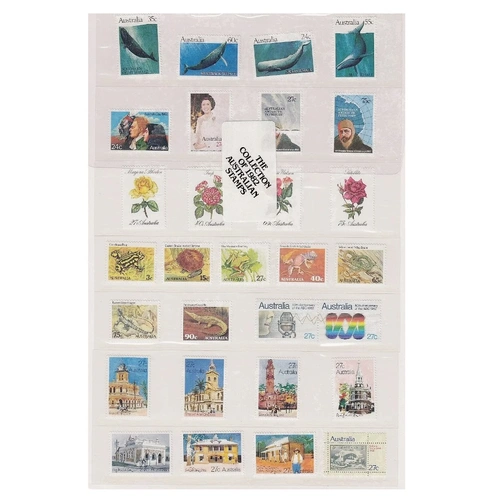 1982 Collection of Australian Stamps Set - Face Value of $17.64