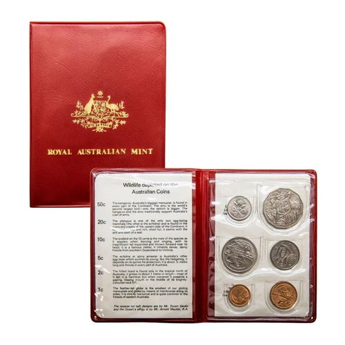 1983 Uncirculated Mint Set - Red Wallet
