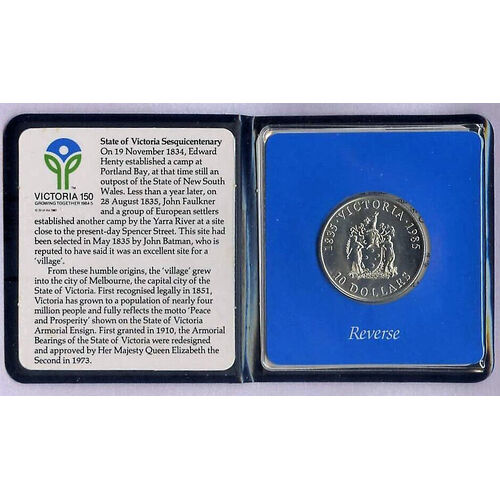 1985 $10 Victoria Silver State Series