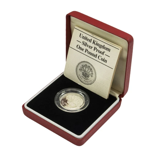 1986 £1 United Kingdom Sterling Silver Piedfort - Proof Coin
