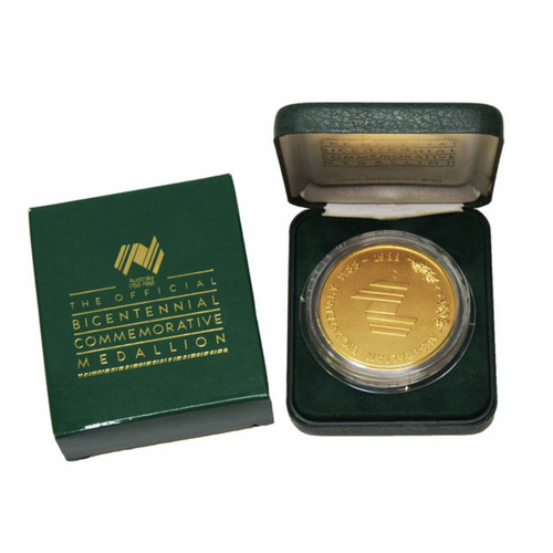 1988 $10 Bicentennial Commemorative Medallion