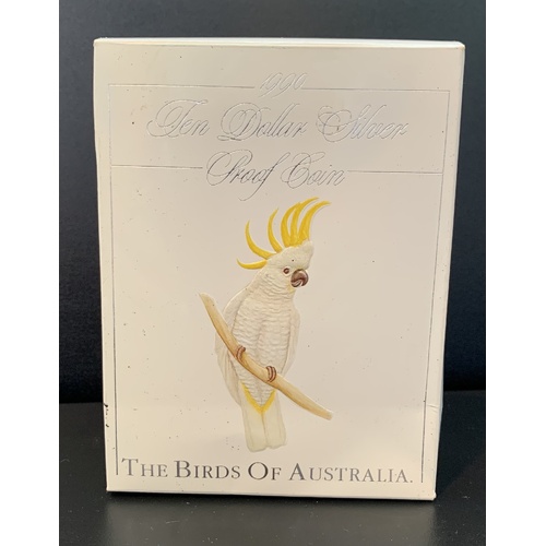 1990 Birds of Australia $10 Proof - Cockatoo
