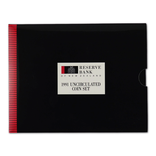 1991 New Zealand Uncirculated Coin Set