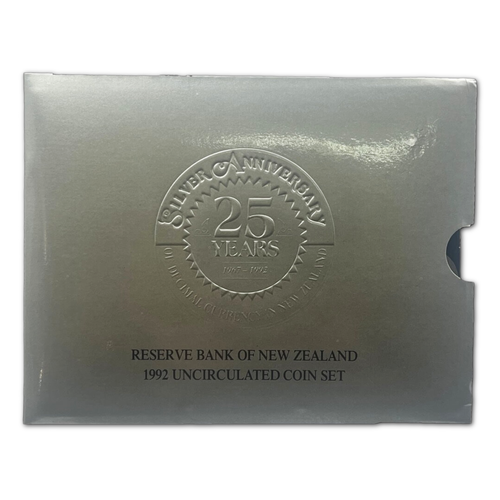1992 New Zealand Uncirculated Coin Set