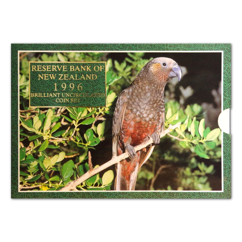 1996 New Zealand Uncirculated Coin Set