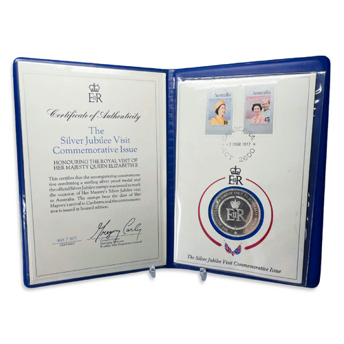 1977 Silver Jubilee Visit Commemorative Issue Proof