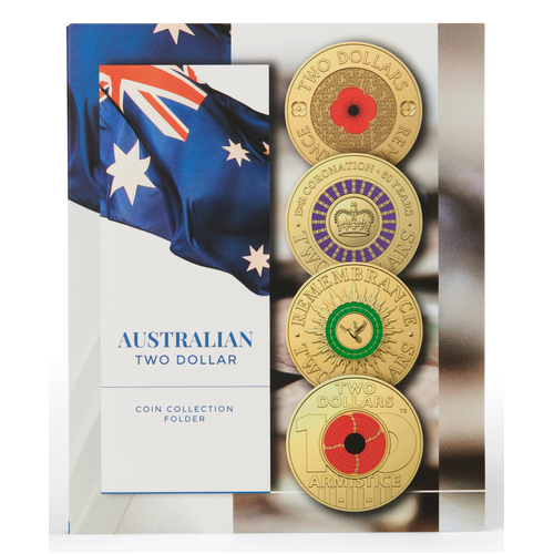Australian $2 Coin Blank Folder
