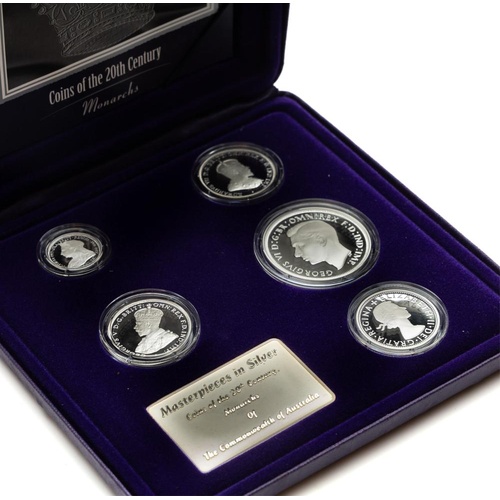 2000 Silver $2 - Masterpieces in Silver - 20th Century Monarchs Victoria