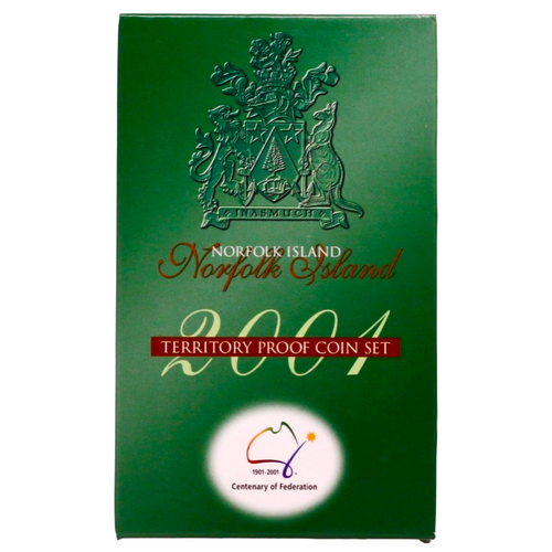 2001 Centenary of Federation Norfolk Island Proof Set