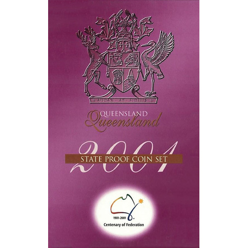 2001 Centenary of Federation Queensland Proof Set