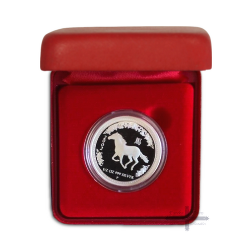2002 1/2oz Year of the Horse Silver Proof Coin