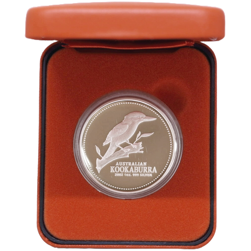 2002 1oz Kookaburra Silver Proof Coin