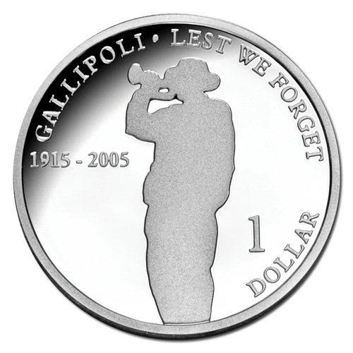 2005 1oz Proof Gallipoli 1915