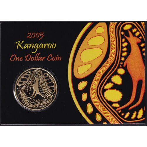 2005 $1 Kangaroo Aluminium Bronze