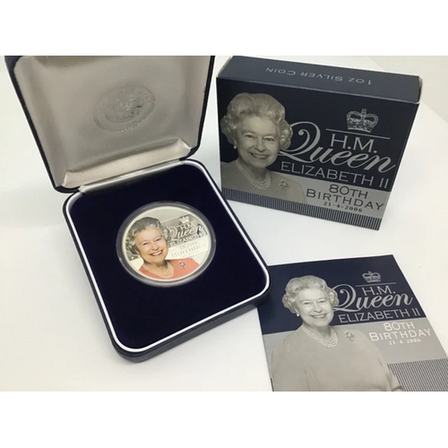 2016 £20 Queens 90th Birthday Silver