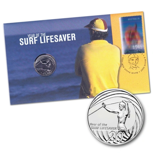 2007 20c Year of the Surf Lifesaver PNC