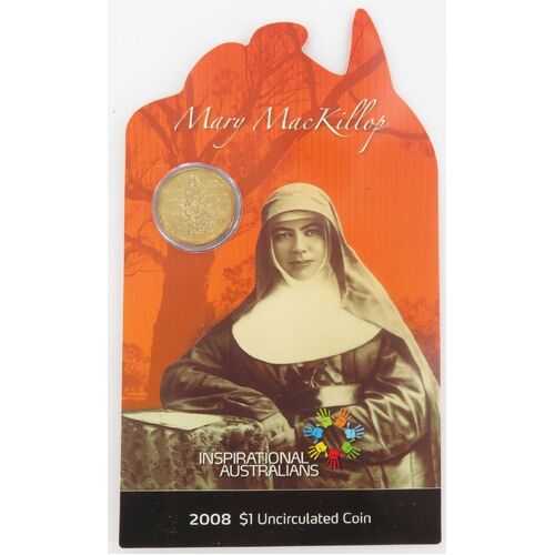 2008 $1 Inspiring Australians Mary MacKillop