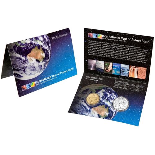 2008 International Year of Planet Earth 2 Coin Set