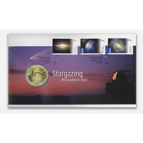 2009 $1 Stargazing: The Southern Skies PNC