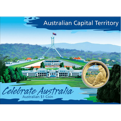 2009 $1 Celebrate Australia - Australian Capital Territory