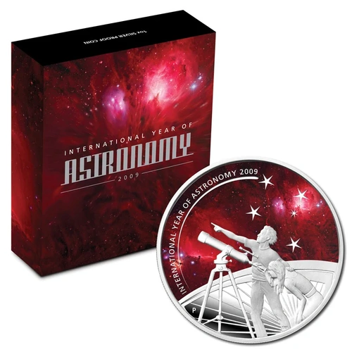 2009 1oz International Year of Astronomy Silver Proof Coin
