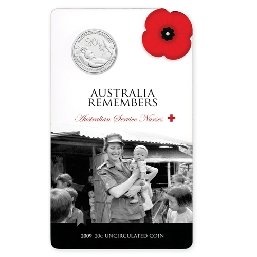 2009 - 20c Australia Remembers Service Nurses 