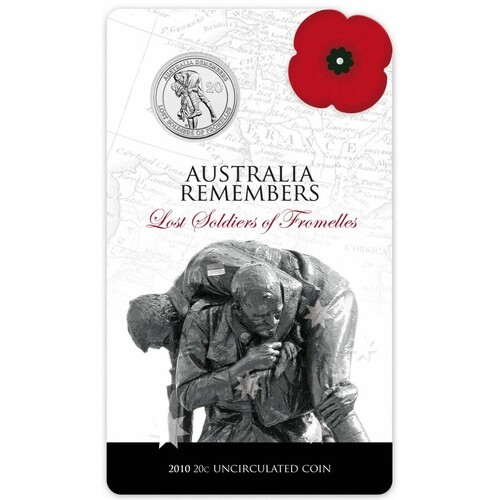 2010 - 20c Australia Remembers Lost Soldiers of Fromelles