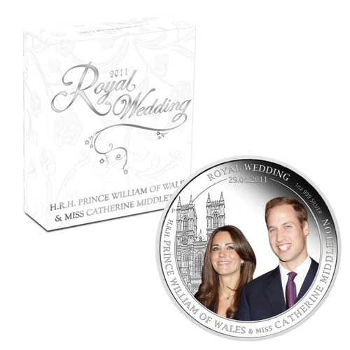 2011 1oz Royal Wedding Silver Proof