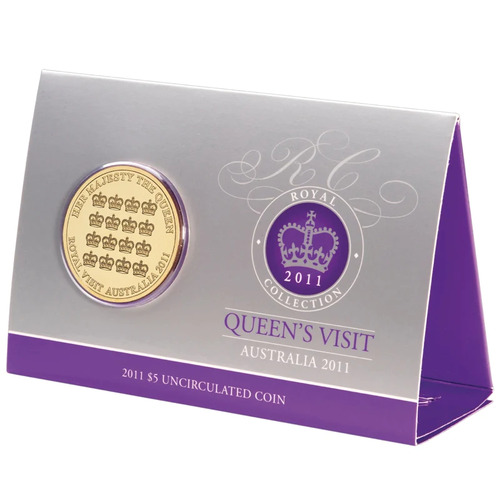 2011 $5 Queen's Visit Australia